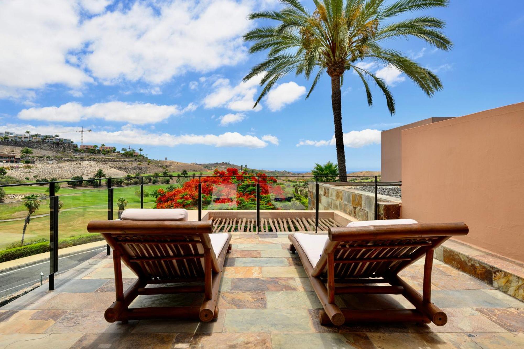 With Private Pool In Luxury Golf