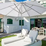 bungalow con gran terraza con vistas