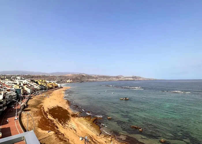 Las Canteras Beach First Line With Terrace.