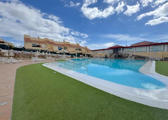 Exclusivo Apartamento 1 Hab Con Terraza, Piscina Y Aire Acondicionado En Maspalomas