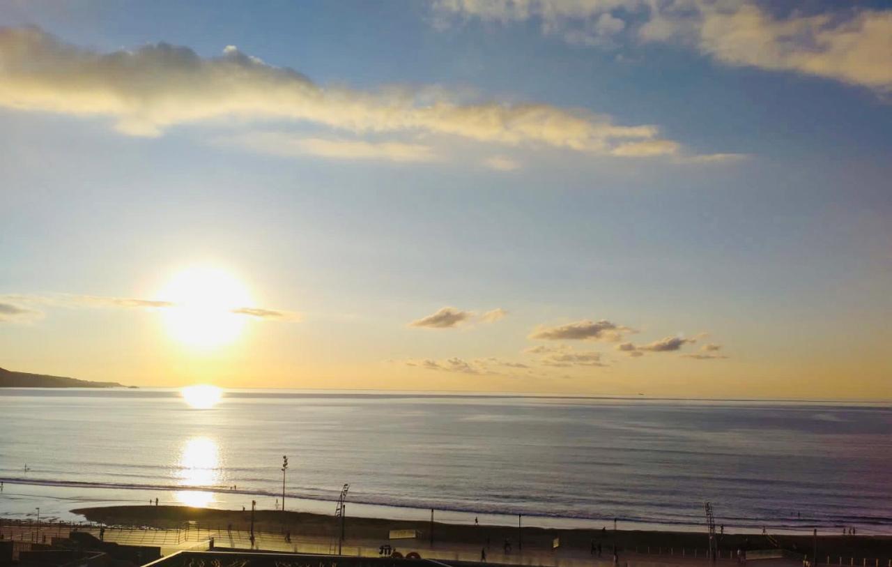 Apartamento Vistas Mar Playa Canteras Primera Linea Wifi