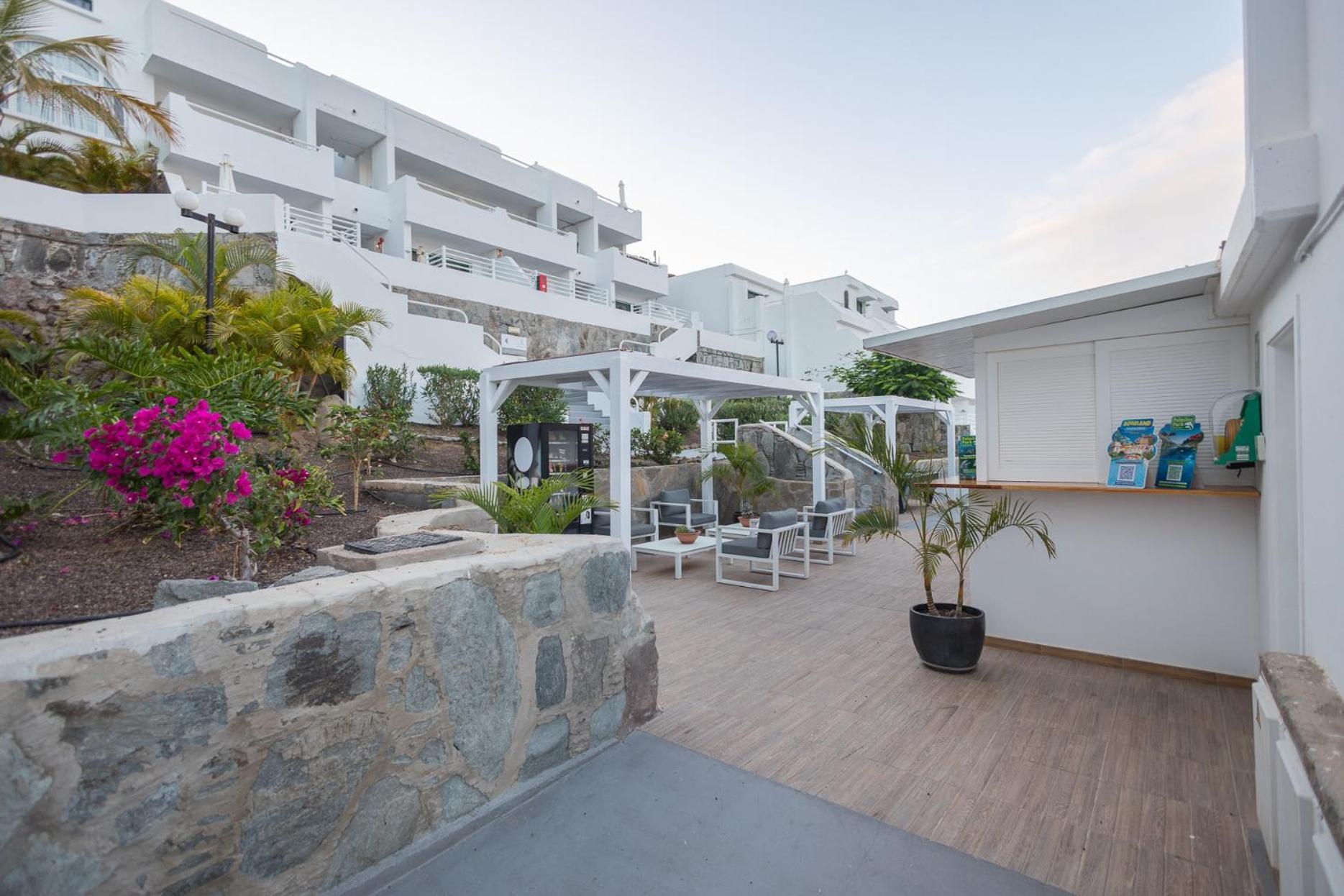 2br Private Terrace House - Solarium & Pool * Mogan