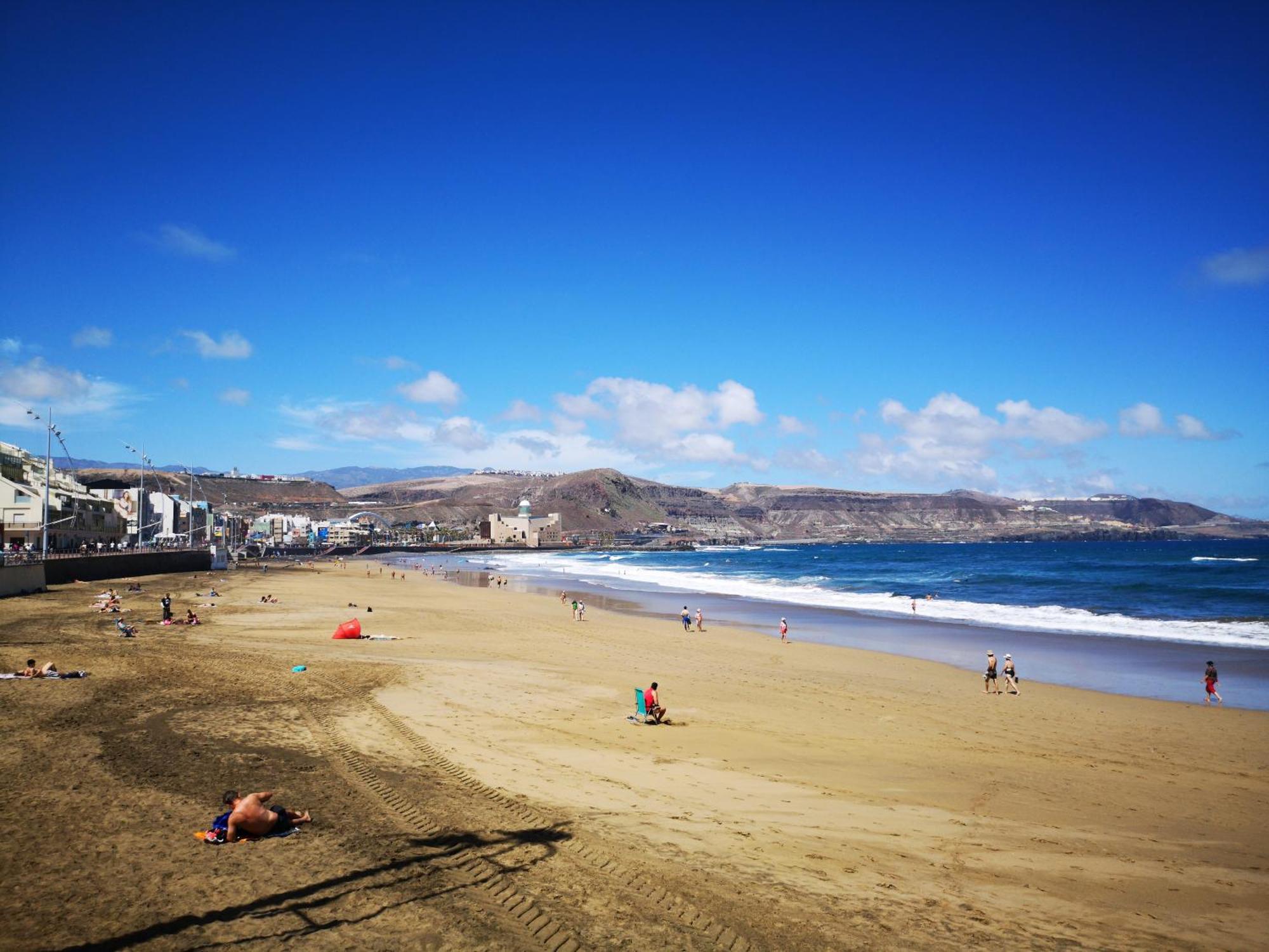 Acogedor En Primera Linea De Playa Canteras Apartment *