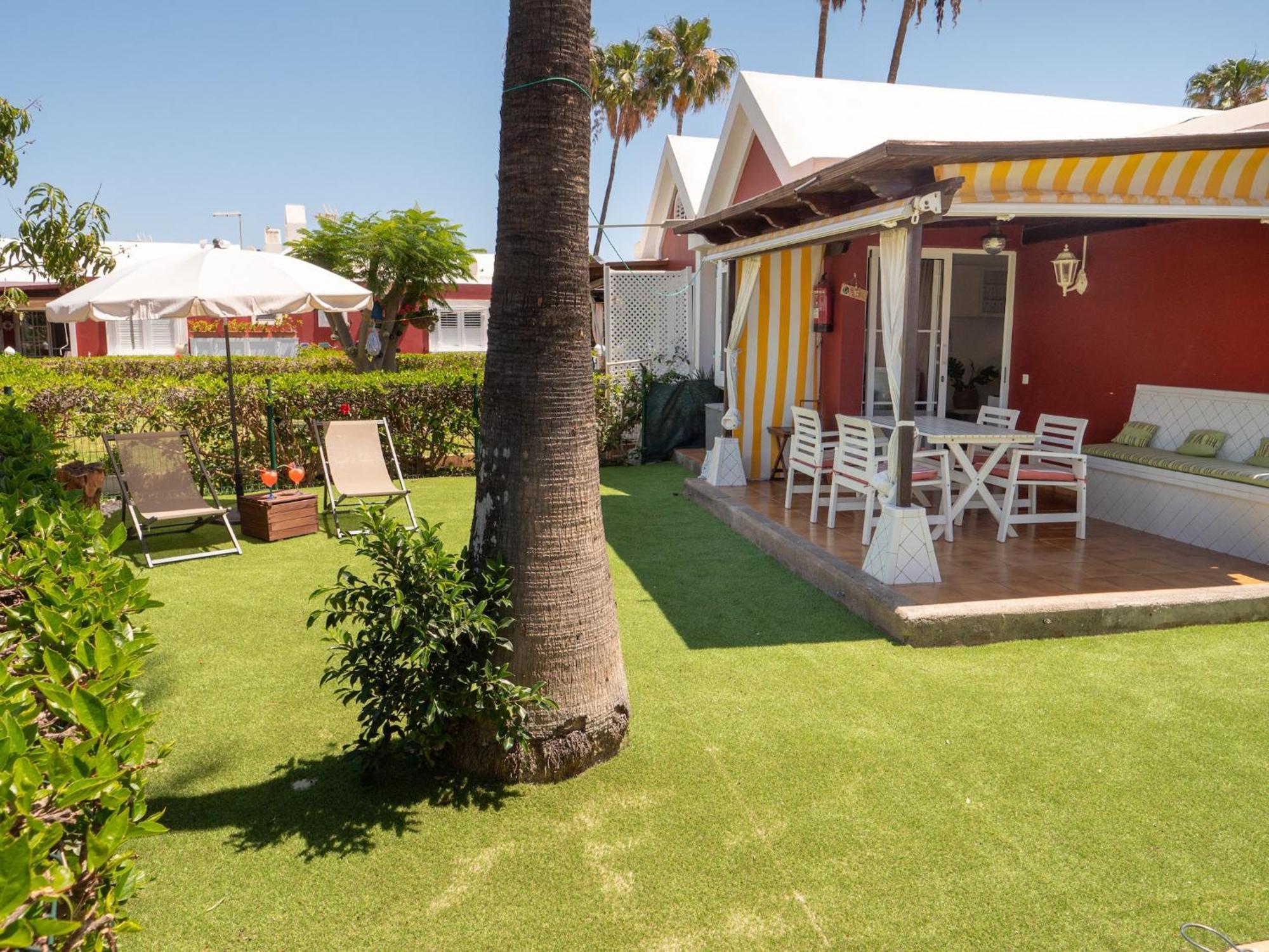 Charming With Pool In Maspalomas Сasa de vacaciones *