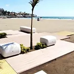 Apartment With Large Terrace, 10 Meters From Playa De Las Burras