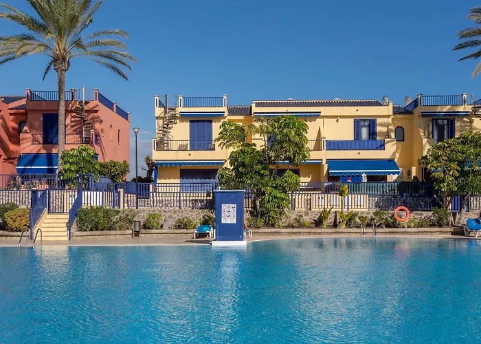 3Br Beach Meloneras Home -Private Solarium & Pool