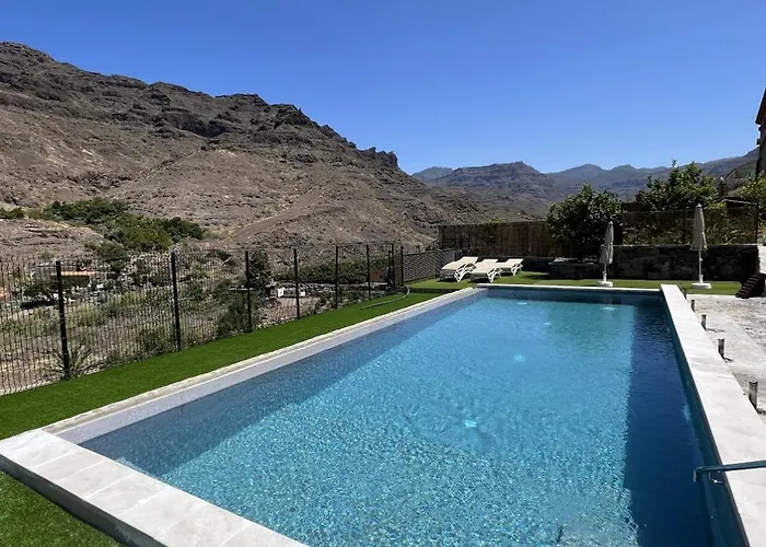 Casa Rural Con Bano Adaptado Y Piscina En Mogan