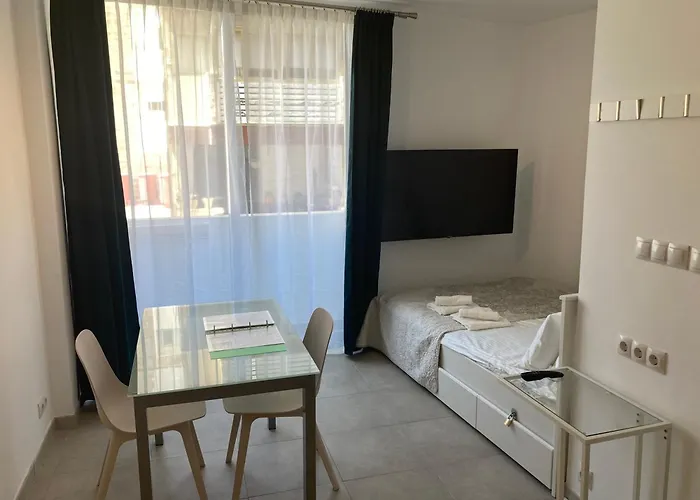 Studio With Small Balcony