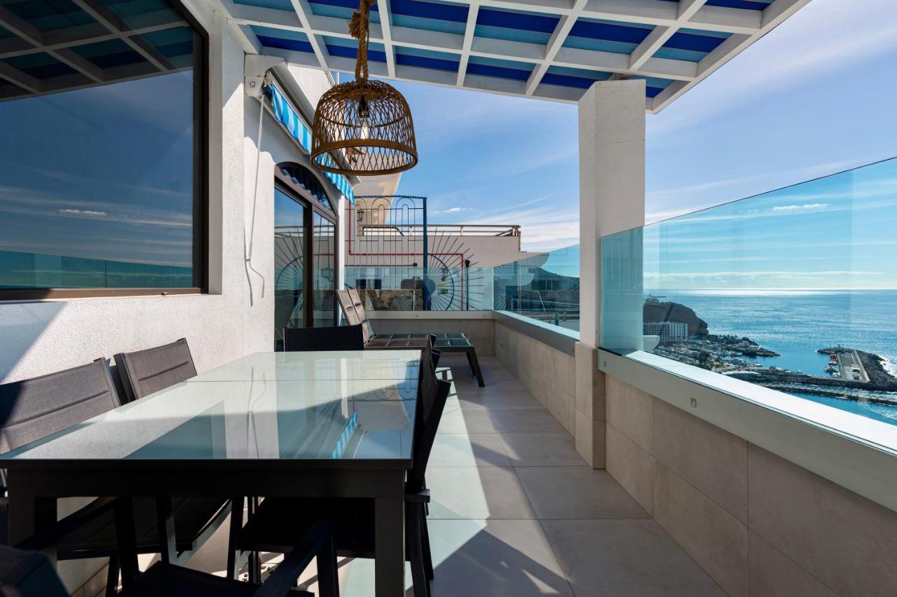 Brand New - Ocean Views - Sunset Terrace - Pool Apartment Puerto Rico (Gran Canaria)