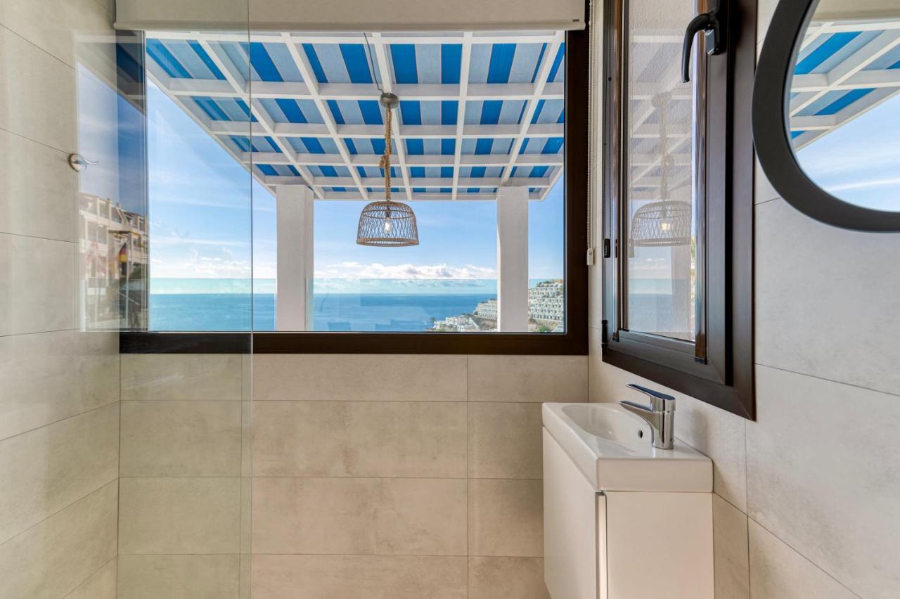 Brand New - Ocean Views - Sunset Terrace - Pool Apartment Puerto Rico (Gran Canaria)