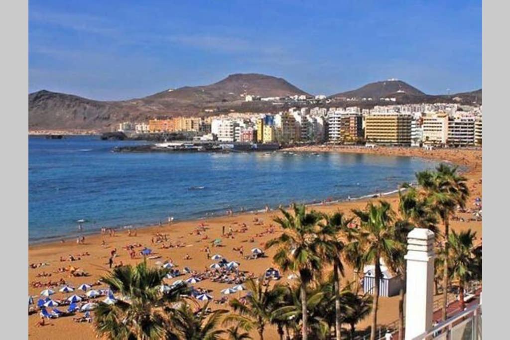 Apartamento Moderno Tipo Semisotano En Playa Canteras Con Wifi