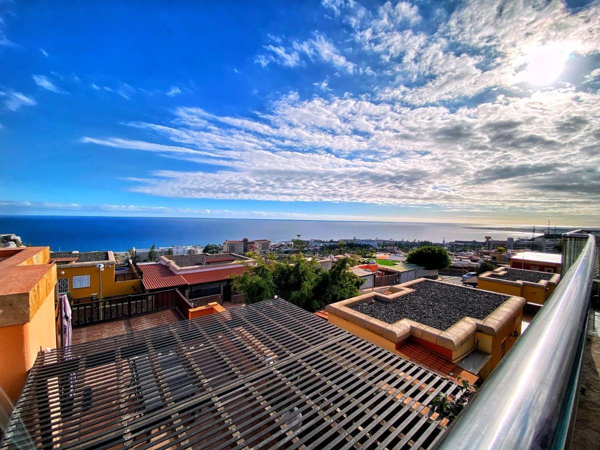 Villa Luxury 5 Star Violetta With Amazing Sea View, Jacuzzi And Heated Pool San Agustin (Gran Canaria)