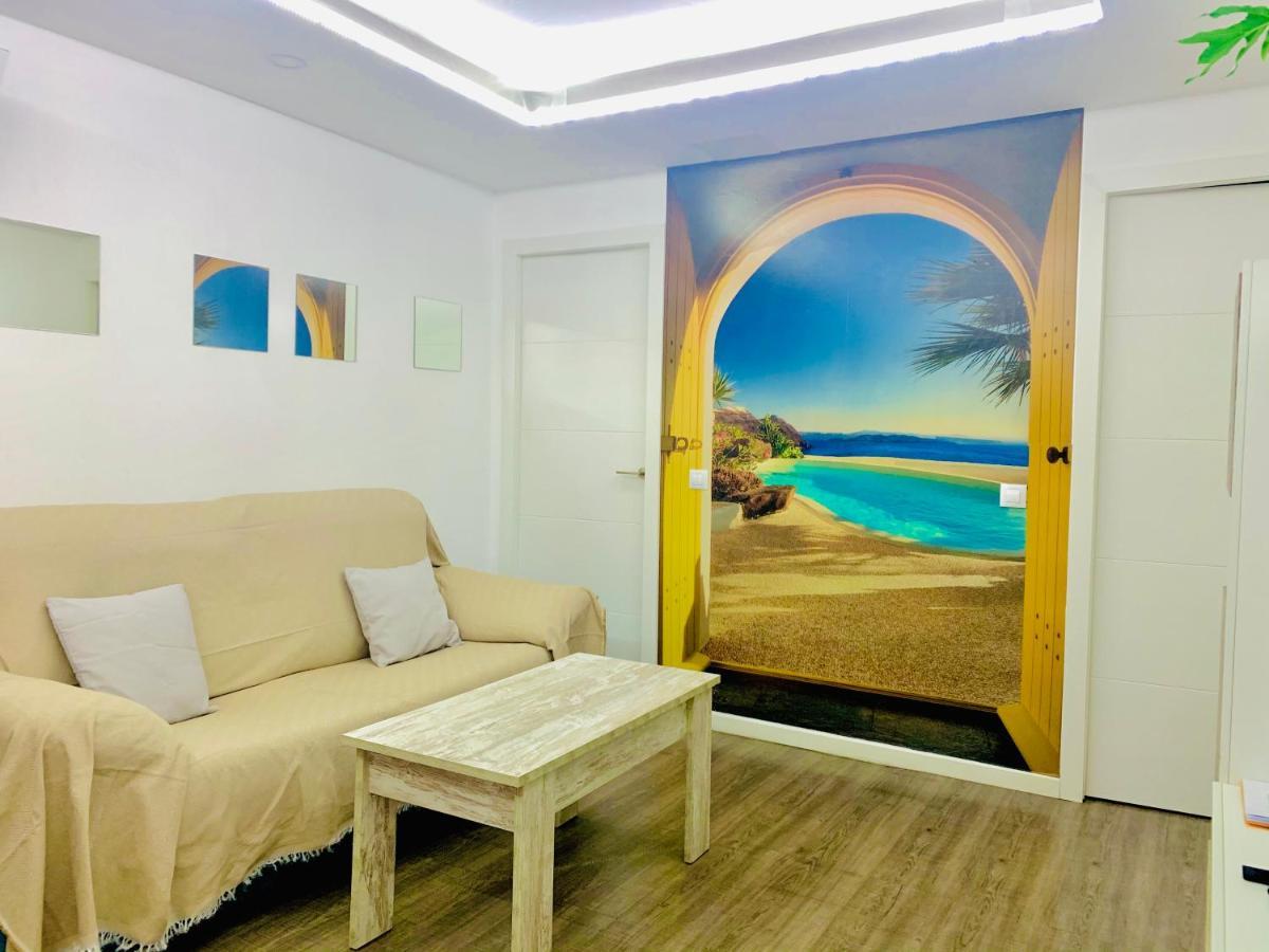 Apartamento Moderno Tipo Semisotano En Playa Canteras Con Wifi *