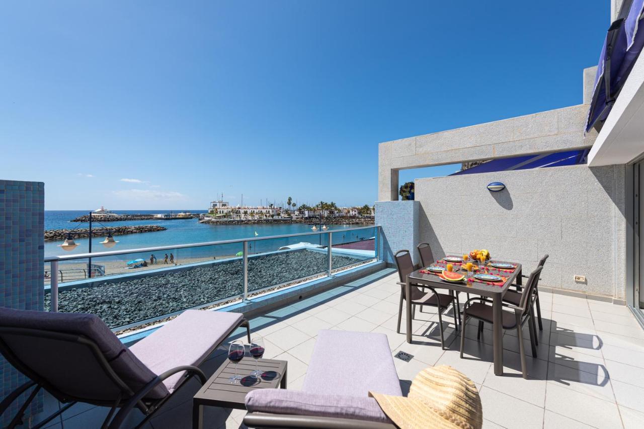 Beachfront In Puerto Mogán Apartamento *