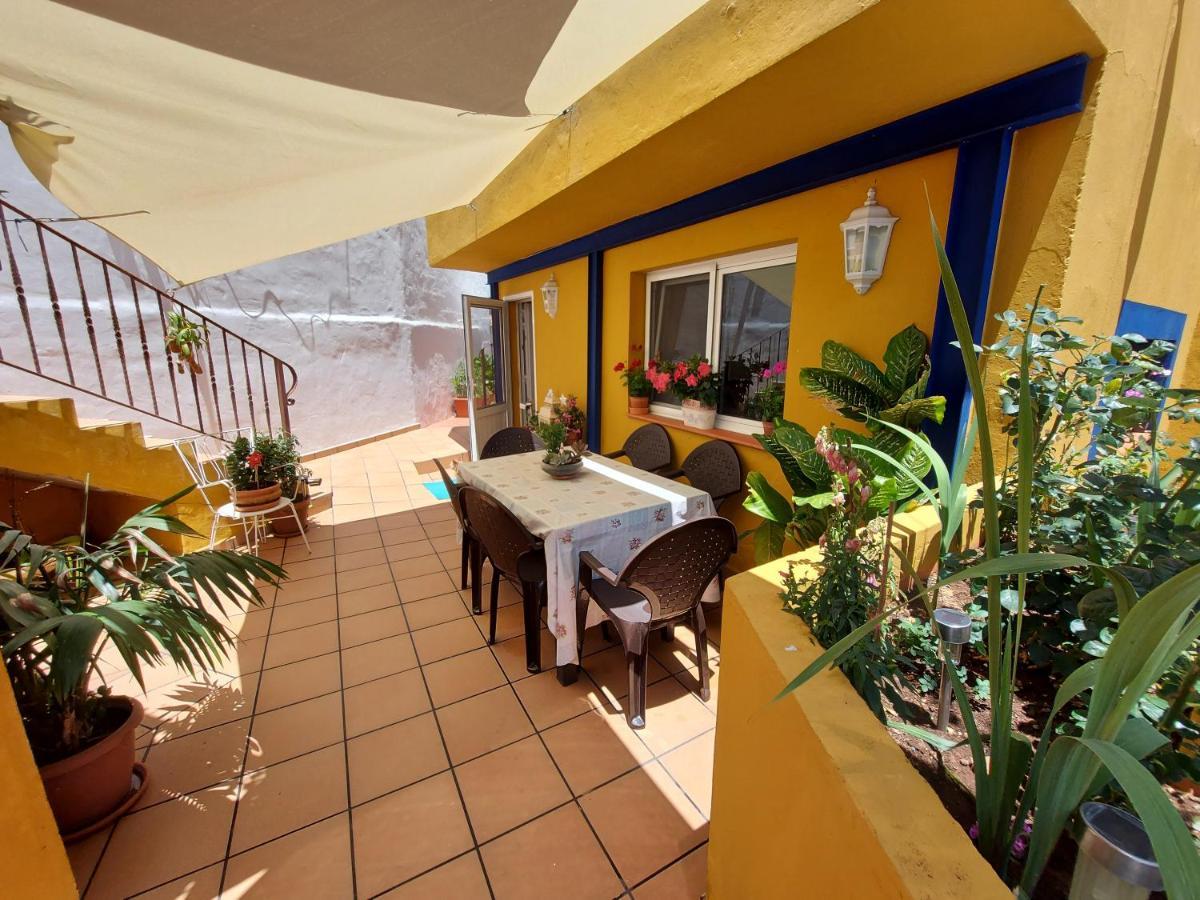 Casa Maestro Lelo – Acogedora Canaria Con Patios Y Jardines De Flores *