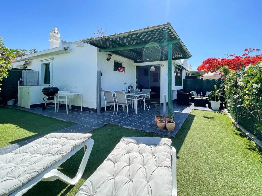 Apartamento Cozy & Modern W/private Garden Bbq+wifi Maspalomas (Gran Canaria)