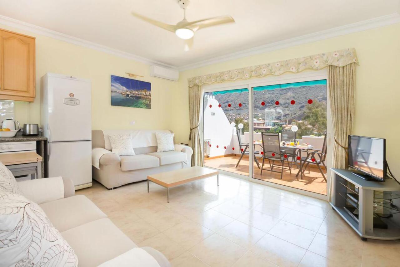Apartamento - Spacious, 3 Bedroom Apartment. Air Con. Heated Pool, Playa Puerto De Mogan