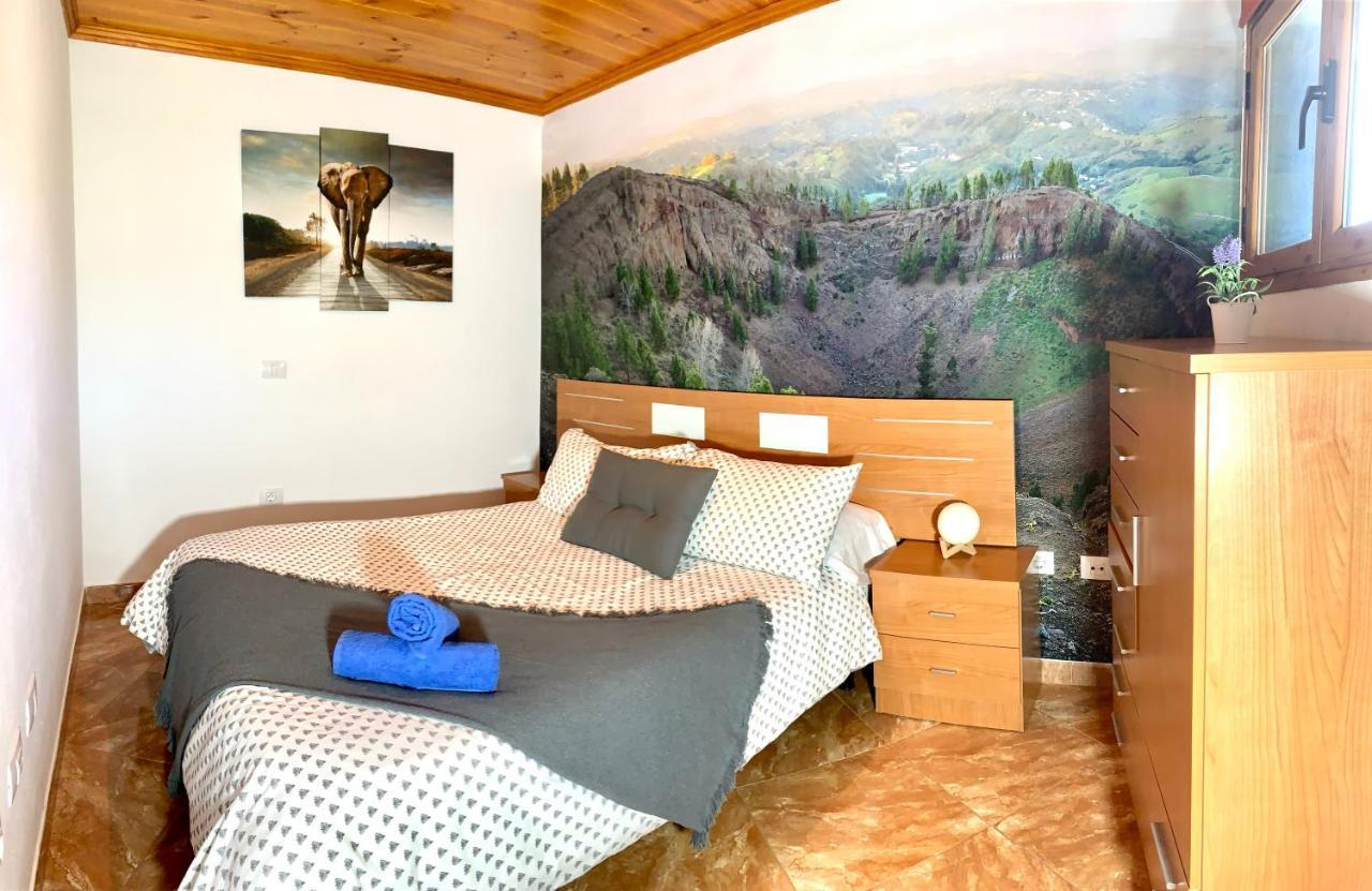 Encantadora Casa Rural En Moya Con Jacuzzi Y Barbacoa Сasa de vacaciones