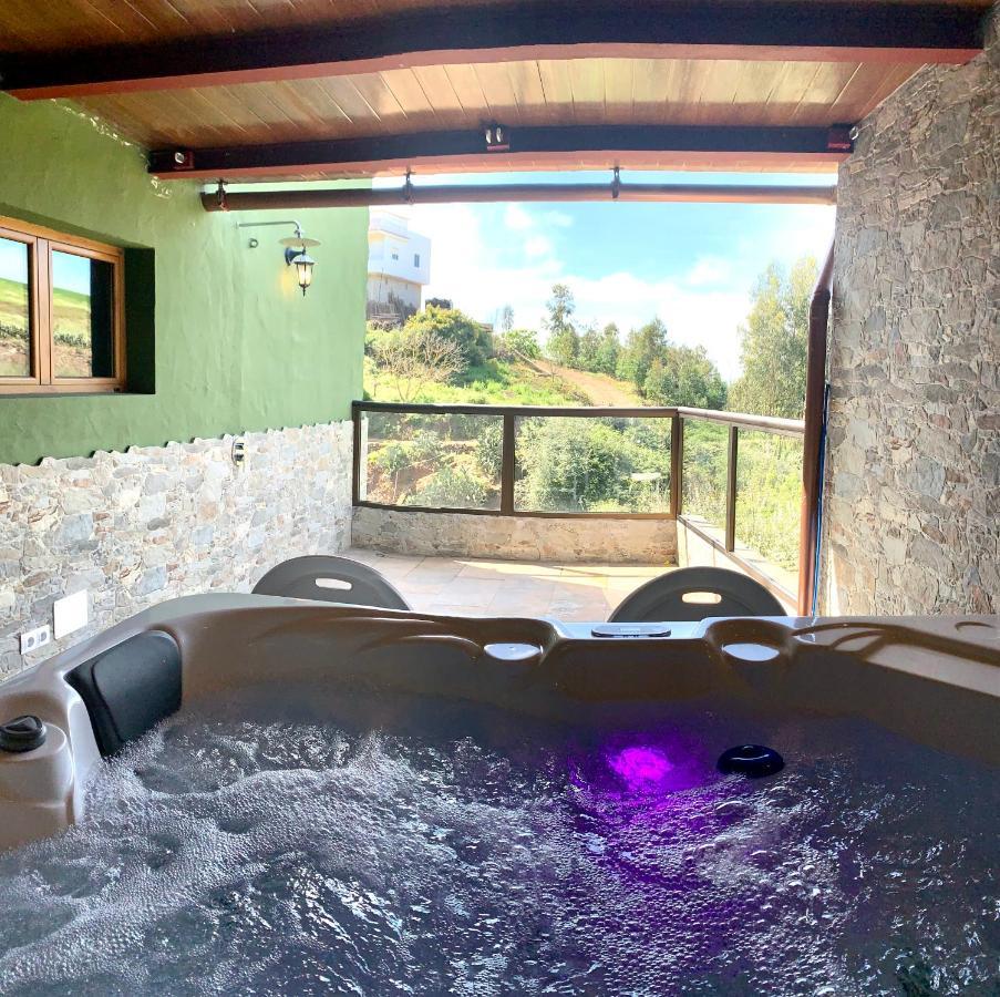 Encantadora Casa Rural En Moya Con Jacuzzi Y Barbacoa Сasa de vacaciones *