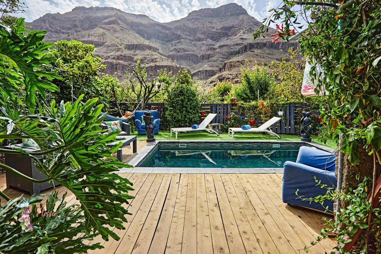 Fataga Private With Pool *