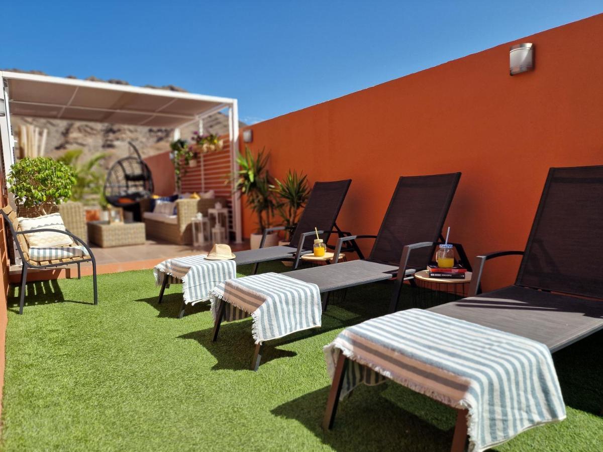 Fantástico ático Con Jacuzzi Y Preciosa Terraza Puerto Rico (Gran Canaria)