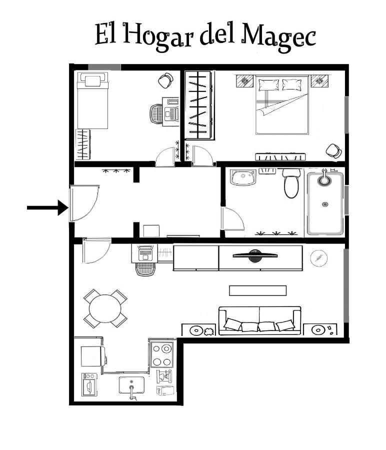 Apartamento El Hogar Del Magec