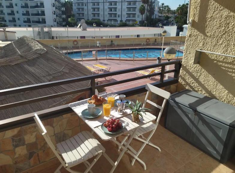 Pool View In Playa Del Ingles