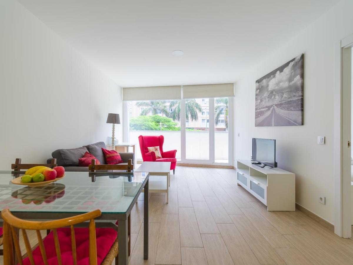 Homeforguest Apartamento Con Terraza Y Parking En Canteras *