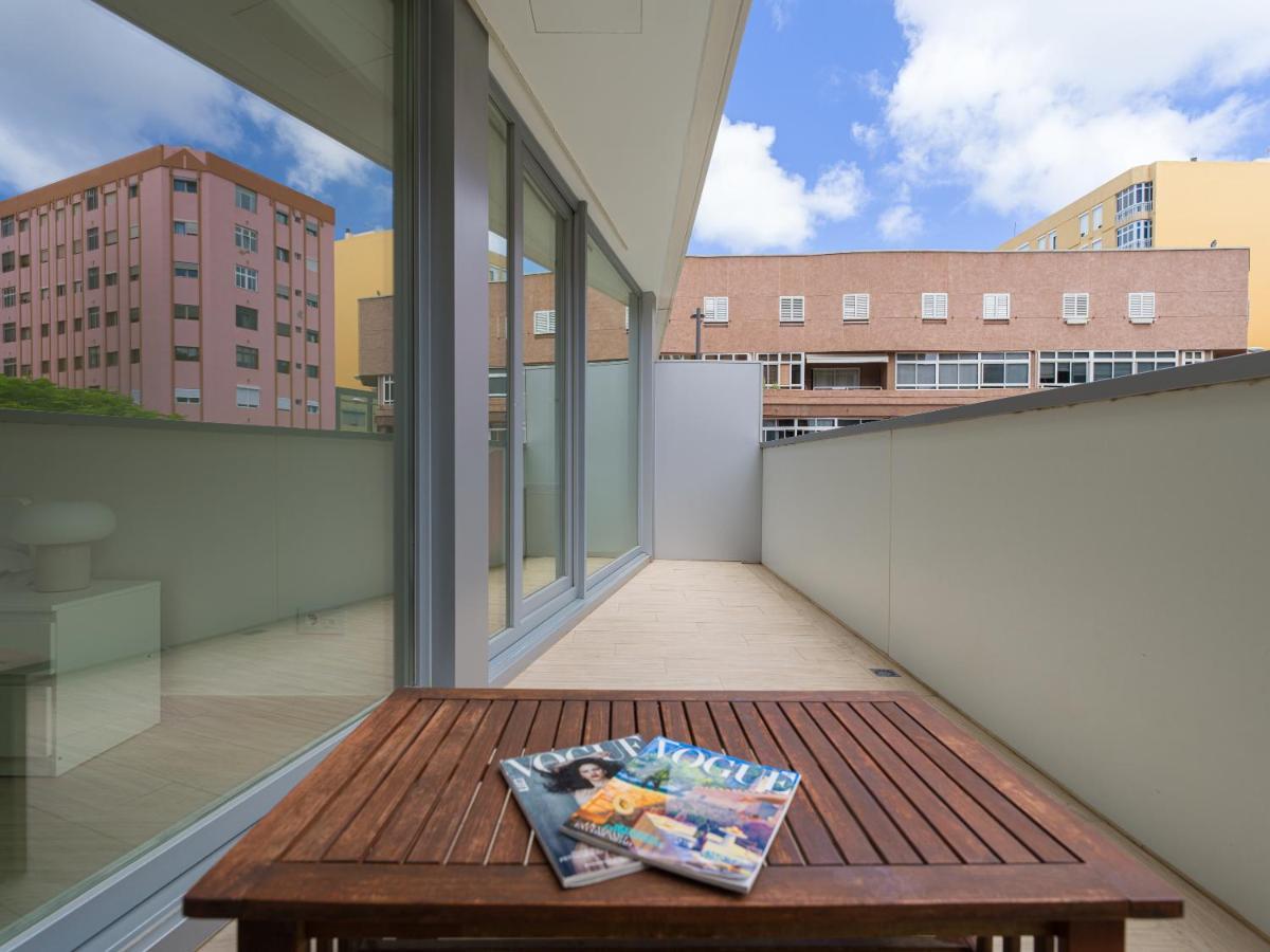 Appartamento Homeforguest Apartamento Con Terraza Y Parking En Canteras