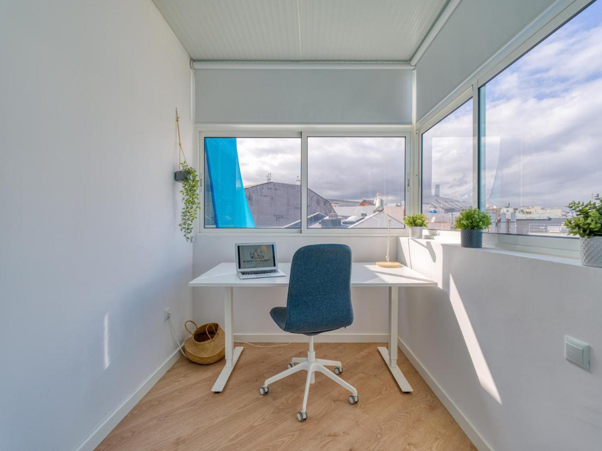 Homeforguest Bright With Terrace Near Canteras *