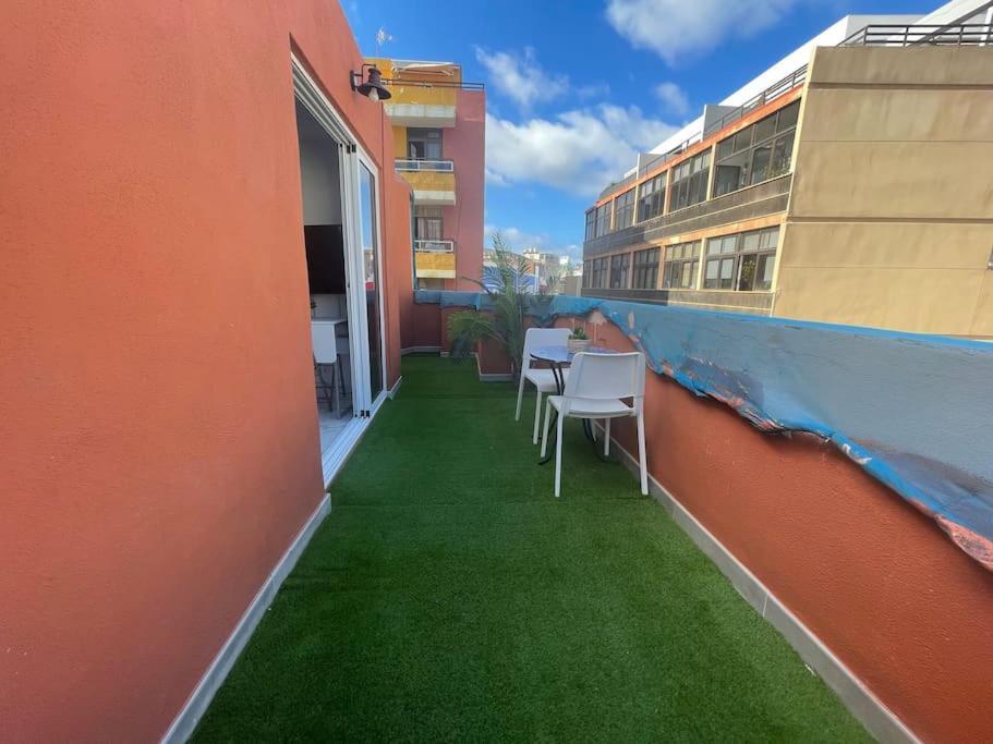 New Attic With Terrace And Air Conditioning At Canteras Parking Optional *