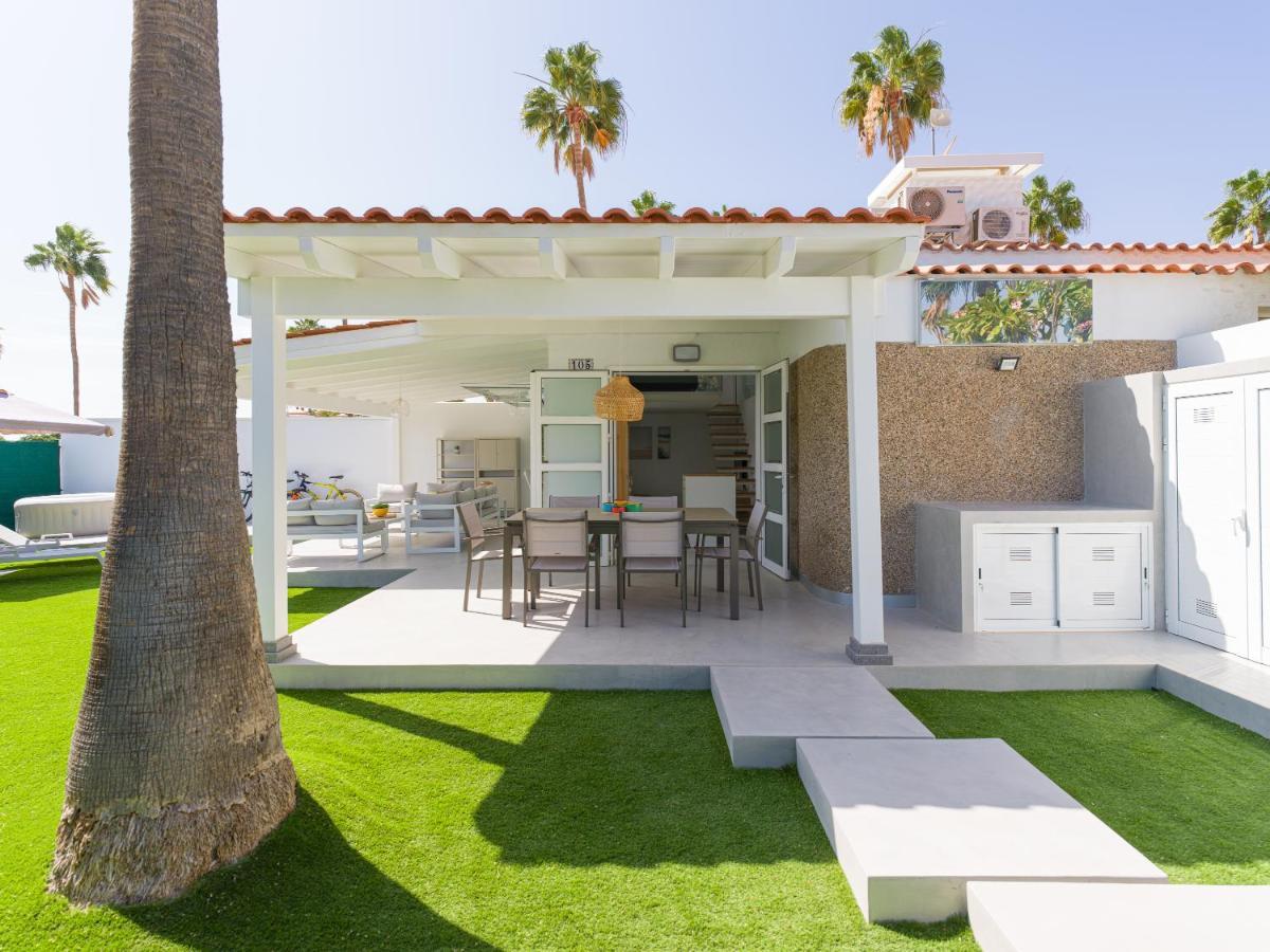 Aquarium Private Jacuzzi, 3 Bedrooms, Ac And Bikes Apartment Maspalomas (Gran Canaria)