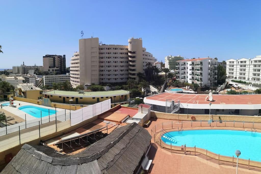 Modernes Mit Poolblick In Top-lage Von Appartamento Playa del Inglés