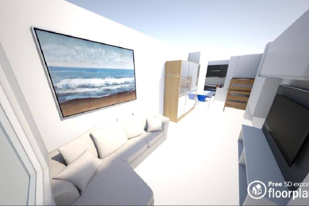 Apartamento Brigh Loft Dishwaser Surfers&nomads *