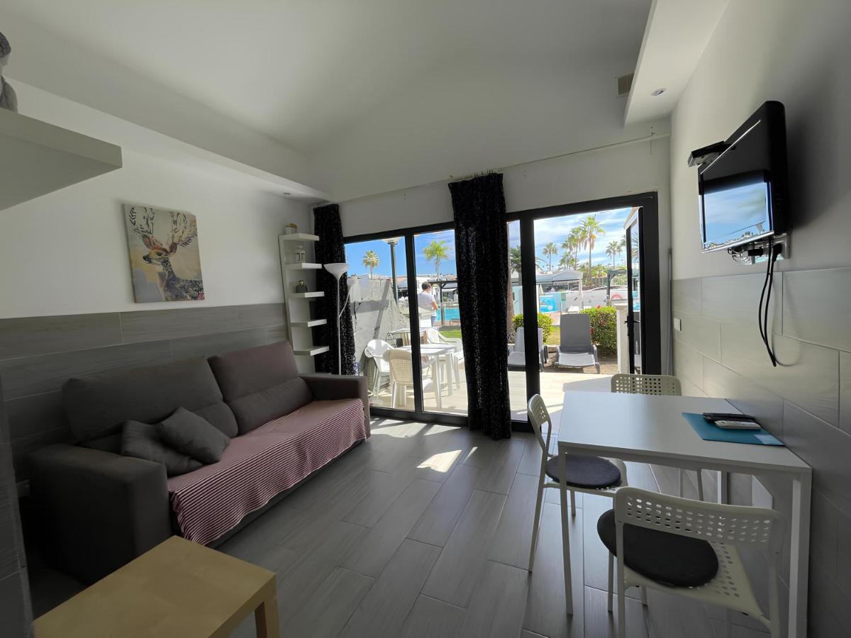 Appartamento Bungalow Enfrente Piscina En Maspalomas *