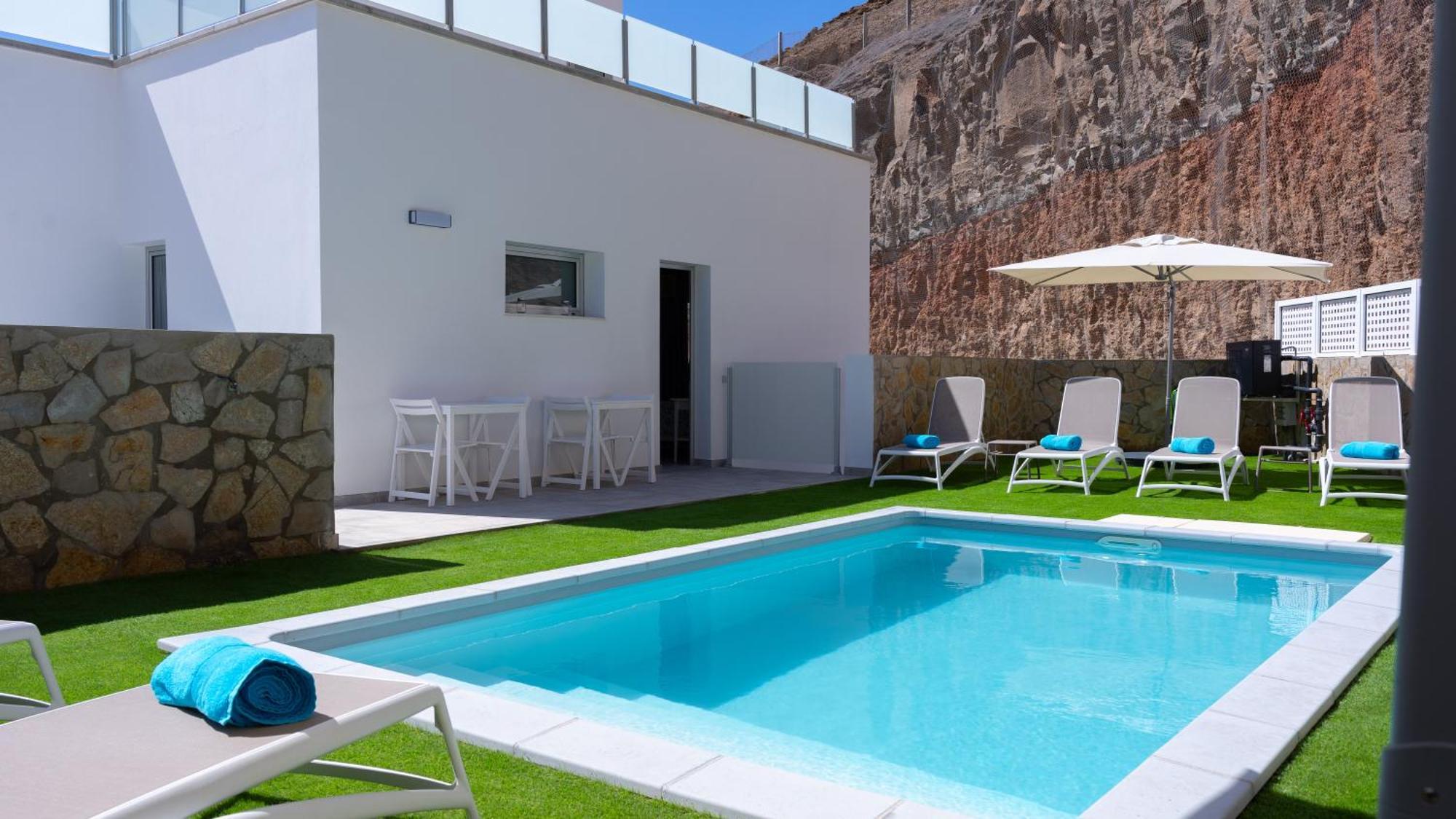 Villa Malibu Mogan Secret Pool - Piscina Privada Y Climatizada - Exclusive Heated Pool *