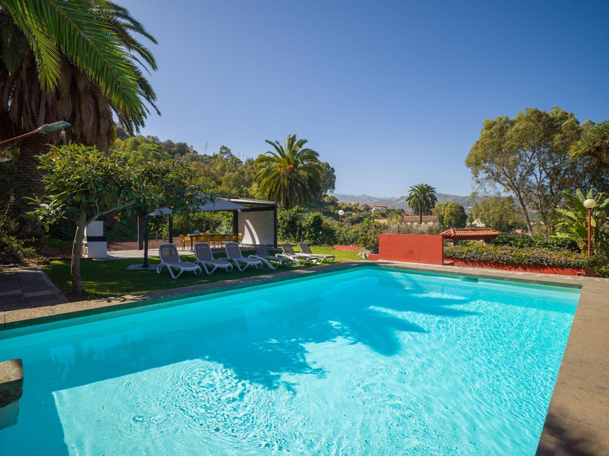 El Jardin De With Private Pool, Sauna & Jacuzzi Santa Brigida (Gran Canaria)
