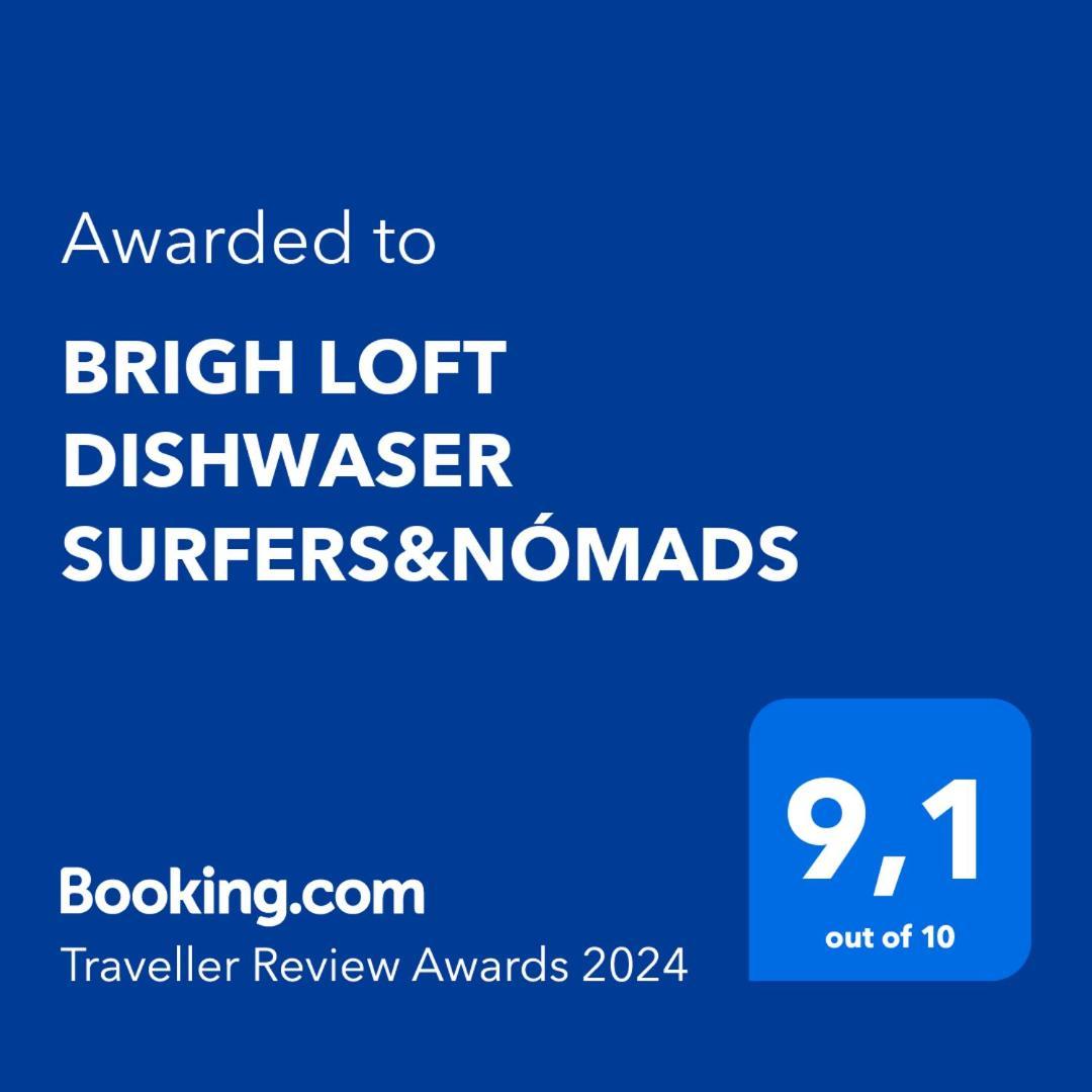 Brigh Loft Dishwaser Surfers&nomads Apartamento *