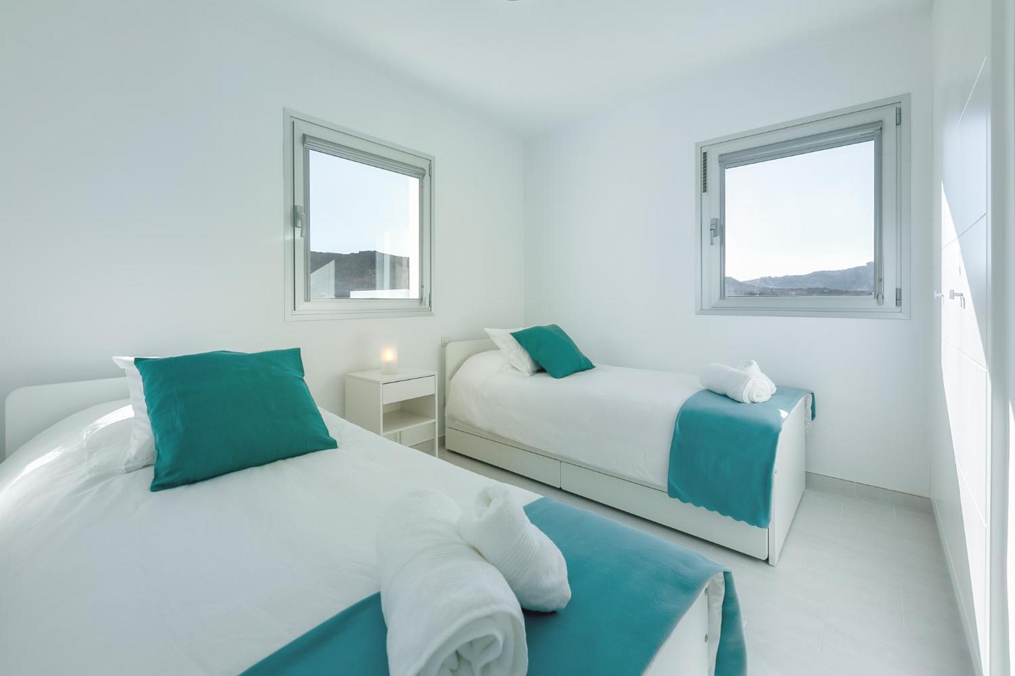 Villa Rosa-soleada Privada Con Piscina Climatizada & Wifi En Tauro-mogan La Playa de Tauro