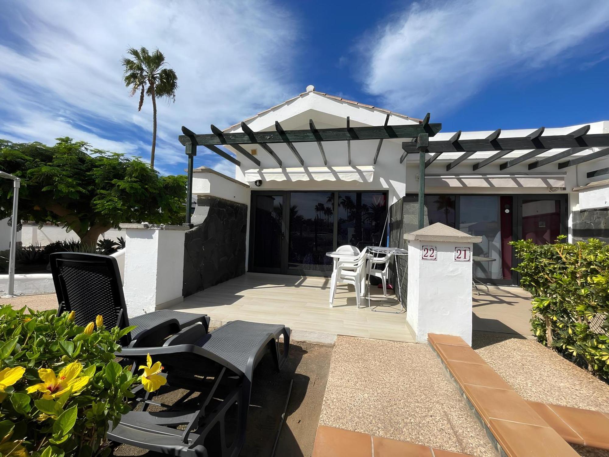 Bungalow Enfrente Piscina En Maspalomas Appartamento