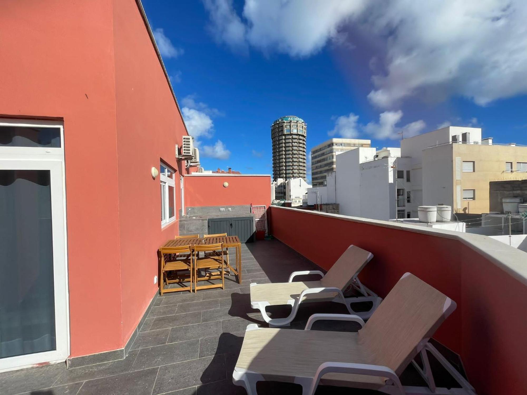 Apartamento Canteras ático Con Terraza De 16m2 Rosamar