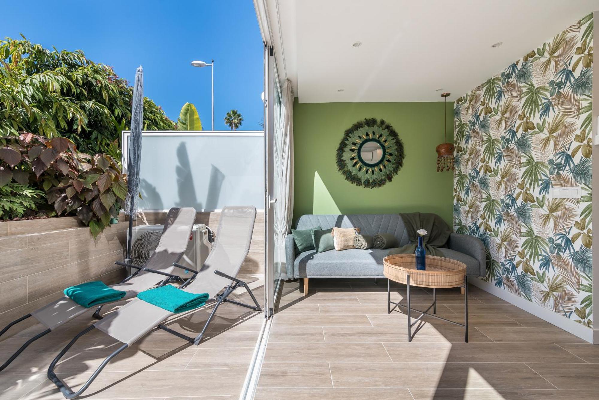 Apartamento Home2book Stylish Tropical Terrace & Pool