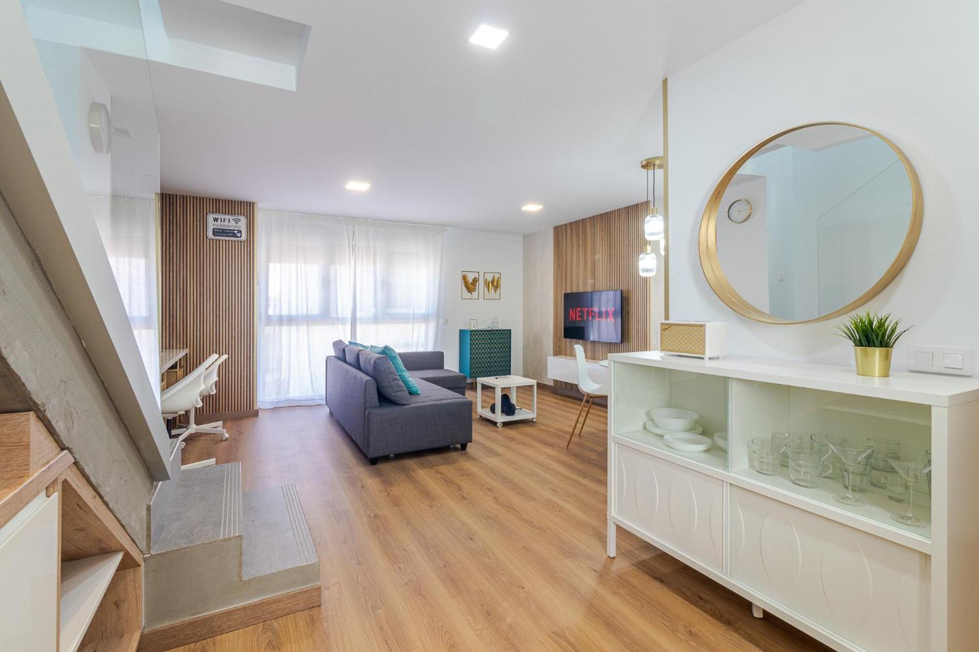 Flatguest Luxury Terrace Loft - Wifi Apartamento