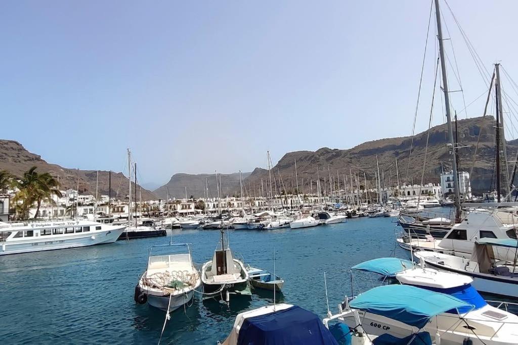 Paraiso Con Gran Solarium Privado En Playa Mogan Apartamento *
