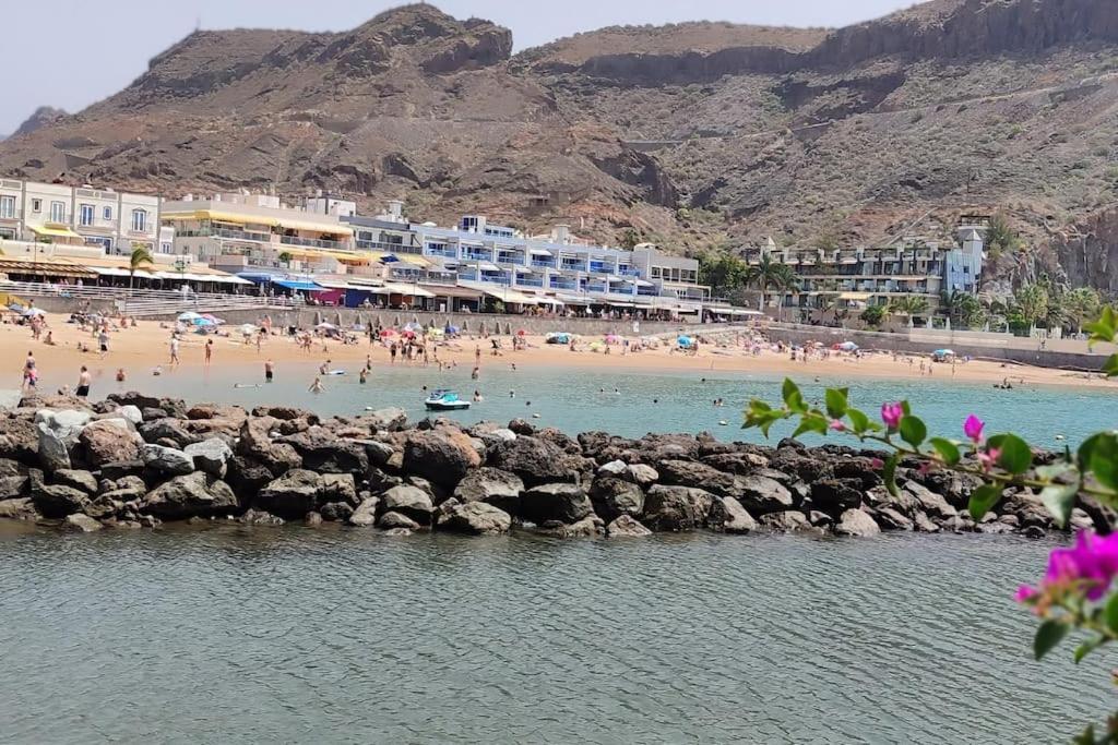 Apartamento Paraiso Con Gran Solarium Privado En Playa Mogan Puerto De Mogan