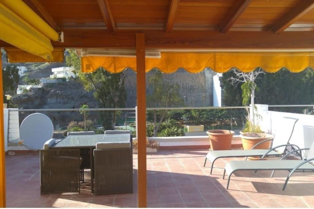 Paraiso Con Gran Solarium Privado En Playa Mogan