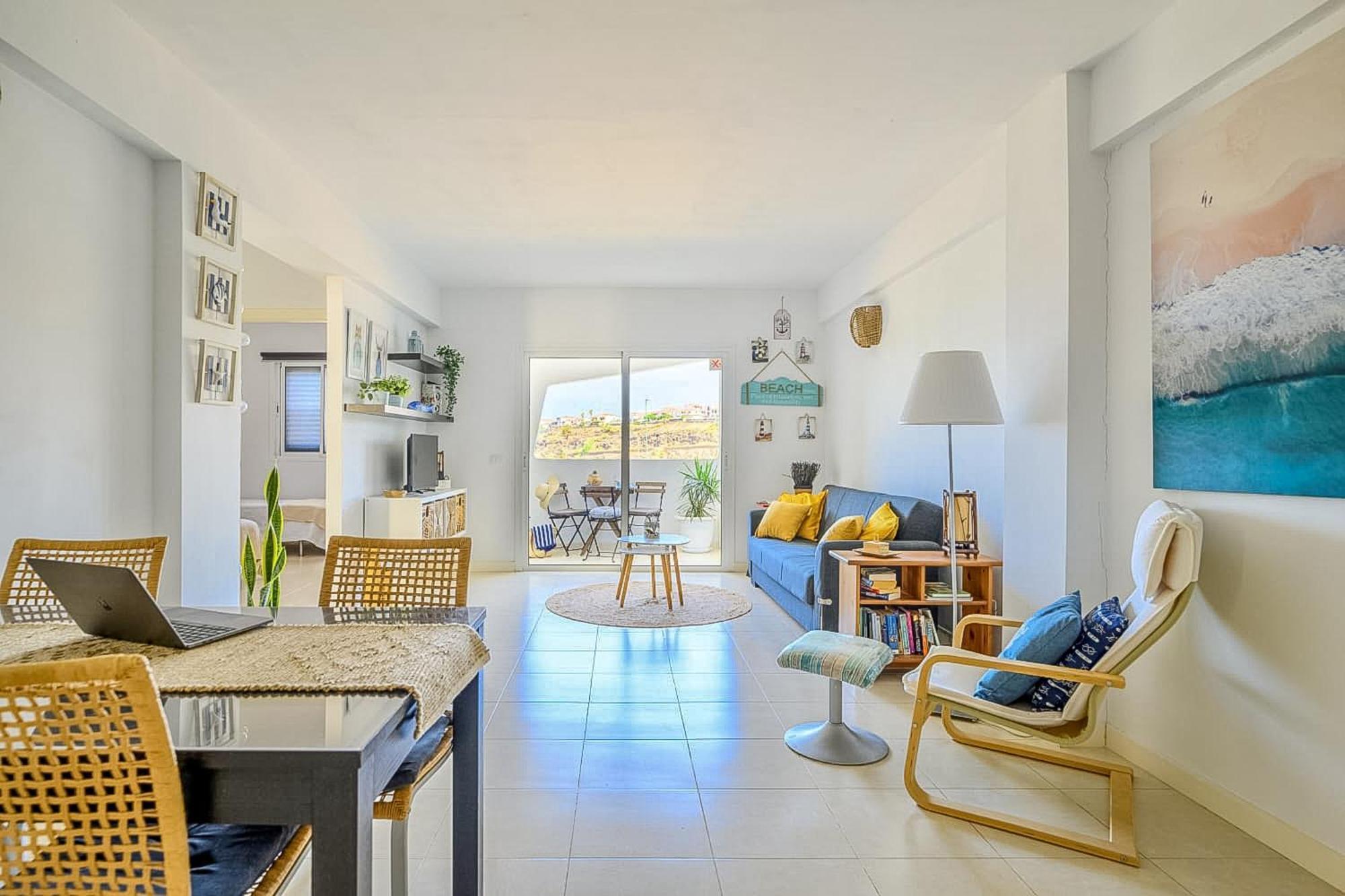 Residencial La Palmita Agaete Con Piscina Appartamento