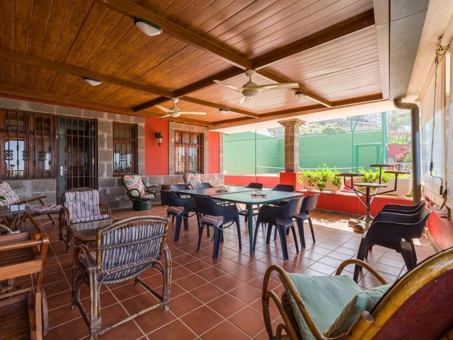 With Pool And Sea Views In Banana Plantation Villa Arucas
