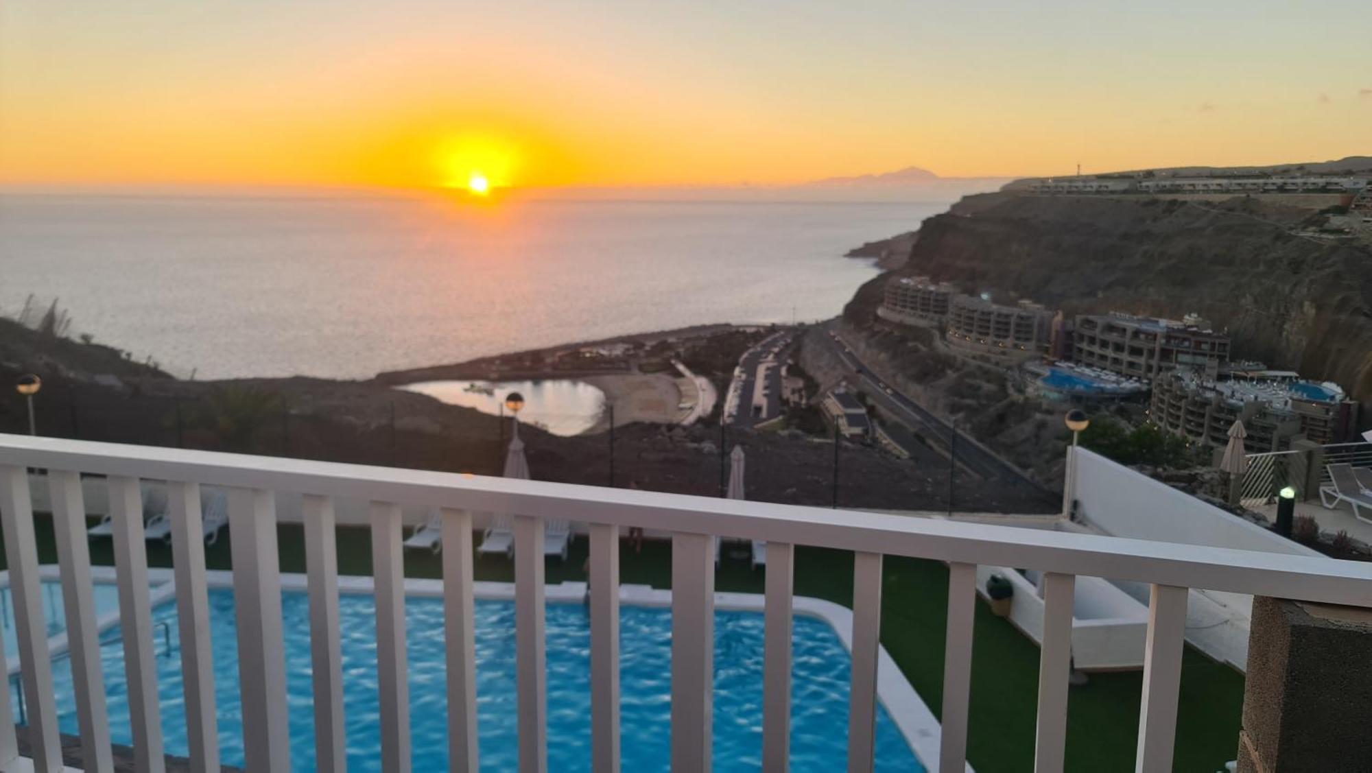 Apartamento Puerto Rico, Balkon Amadores, Sea And Tenerife View