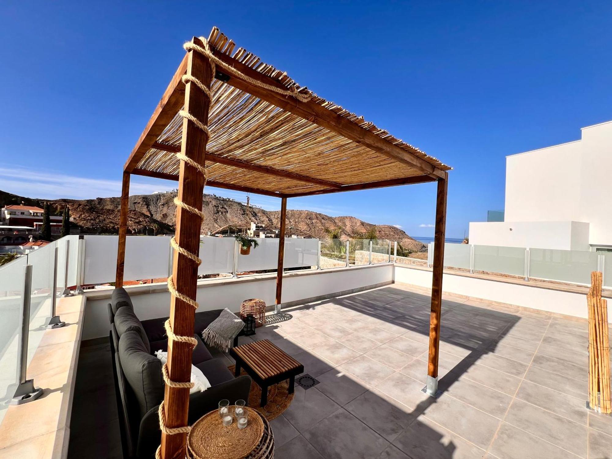 Dream With Heated Pool, Rooftop & Ocean Views * Mogán